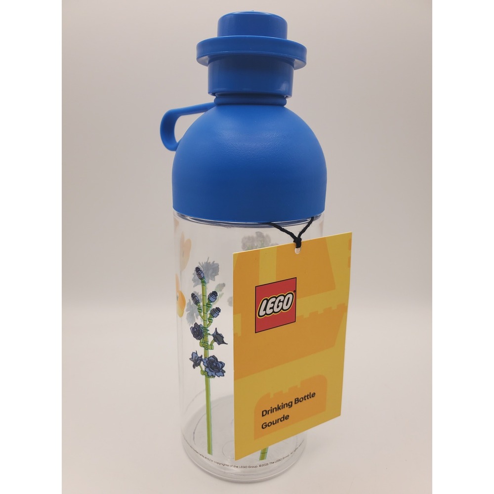 NWT LEGO Botanicals Wildflowers Hydration Water Bottle